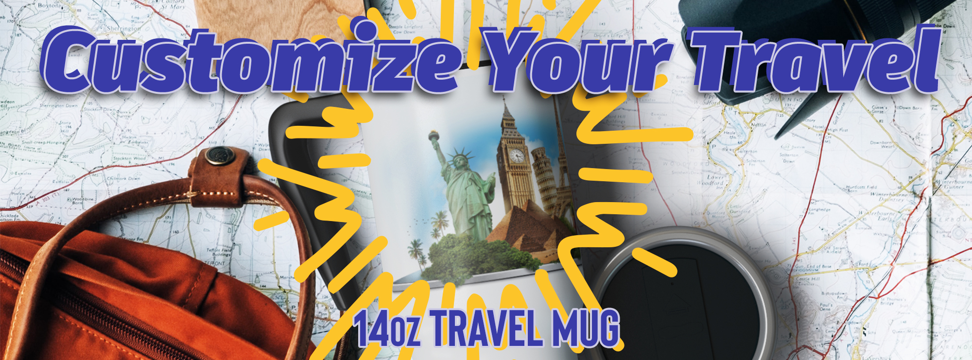 Introducing the Ultimate On-the-Go Companion: Our New 14oz Stainless Steel Travel Mug