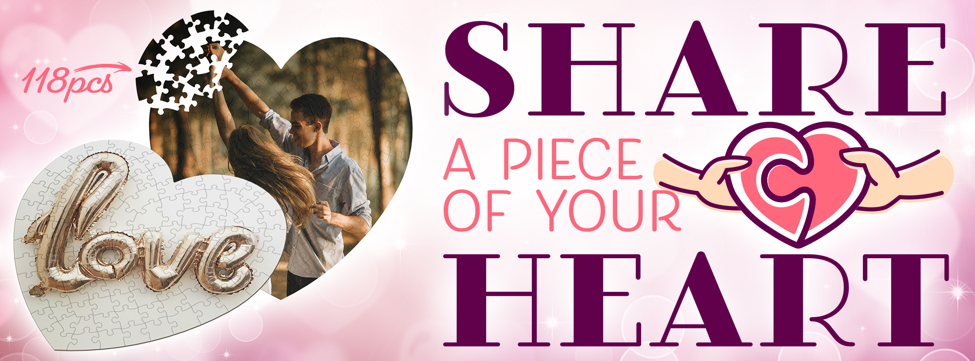 Capture Hearts Year-Round with Custom Heart-Shaped Puzzles