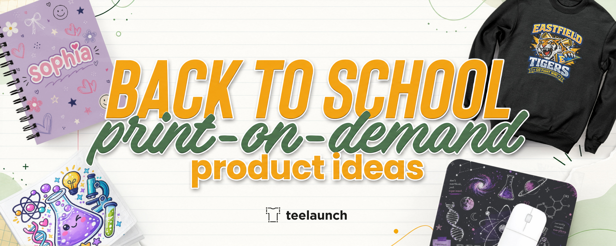 Back to School Print-on-Demand Product Ideas