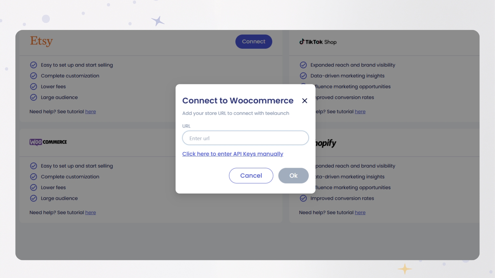 How To Connect Teelaunch To Woocommerce: A Step-by-step Guide How To Connect Teelaunch To Woocommerce: A Step-by-step Guide