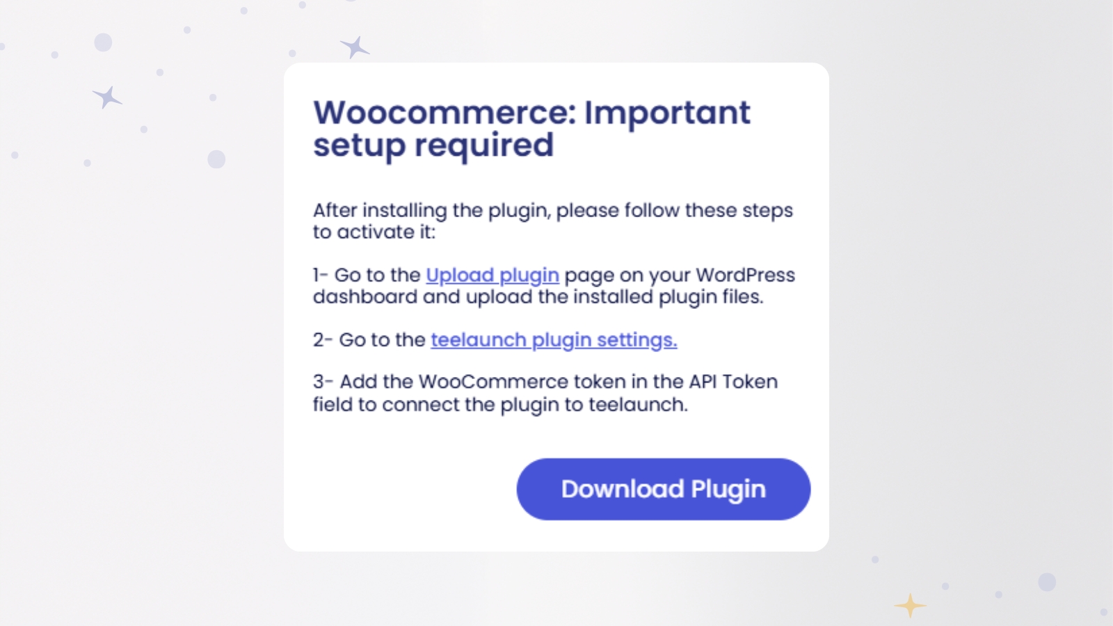 How To Connect Teelaunch To Woocommerce: A Step-by-step Guide How To Connect Teelaunch To Woocommerce: A Step-by-step Guide