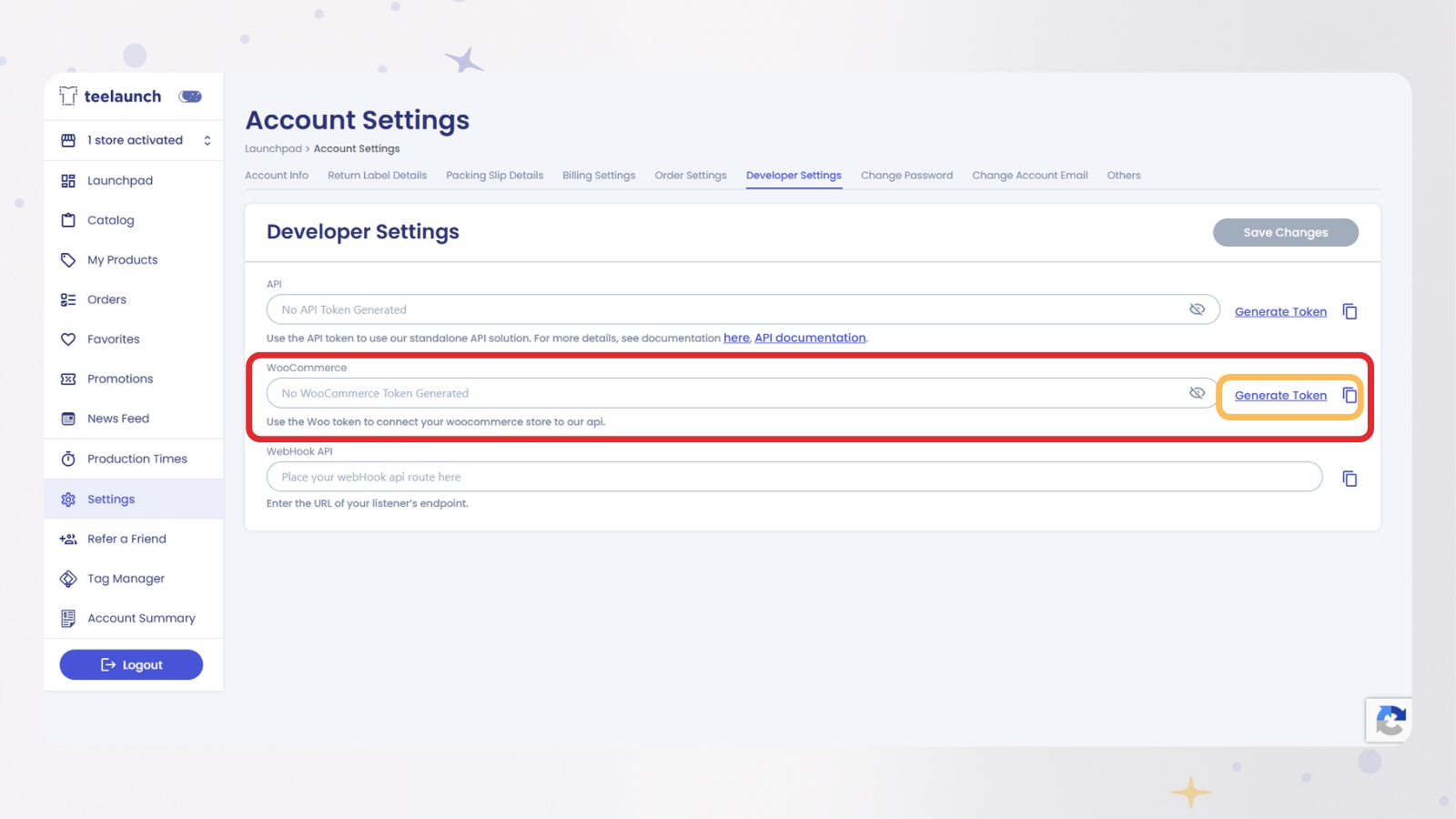 How To Connect Teelaunch To Woocommerce: A Step-by-step Guide How To Connect Teelaunch To Woocommerce: A Step-by-step Guide