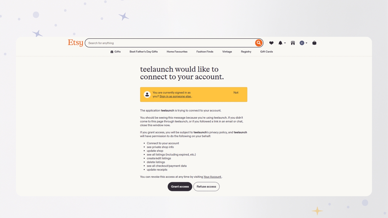 How To Connect Your Etsy Shop To Teelaunch: A Step-by-step Guide