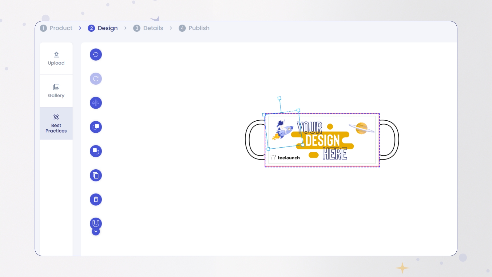 Introducing The New Teelaunch Designer: More Freedom To Create Print-on-demand Products Introducing The New Teelaunch Designer: More Freedom To Create Print-on-demand Products