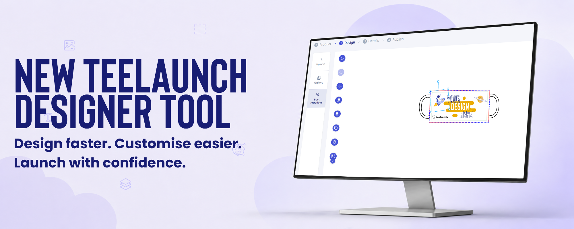 Introducing the New teelaunch Designer: More Freedom to Create Print-on-Demand Products