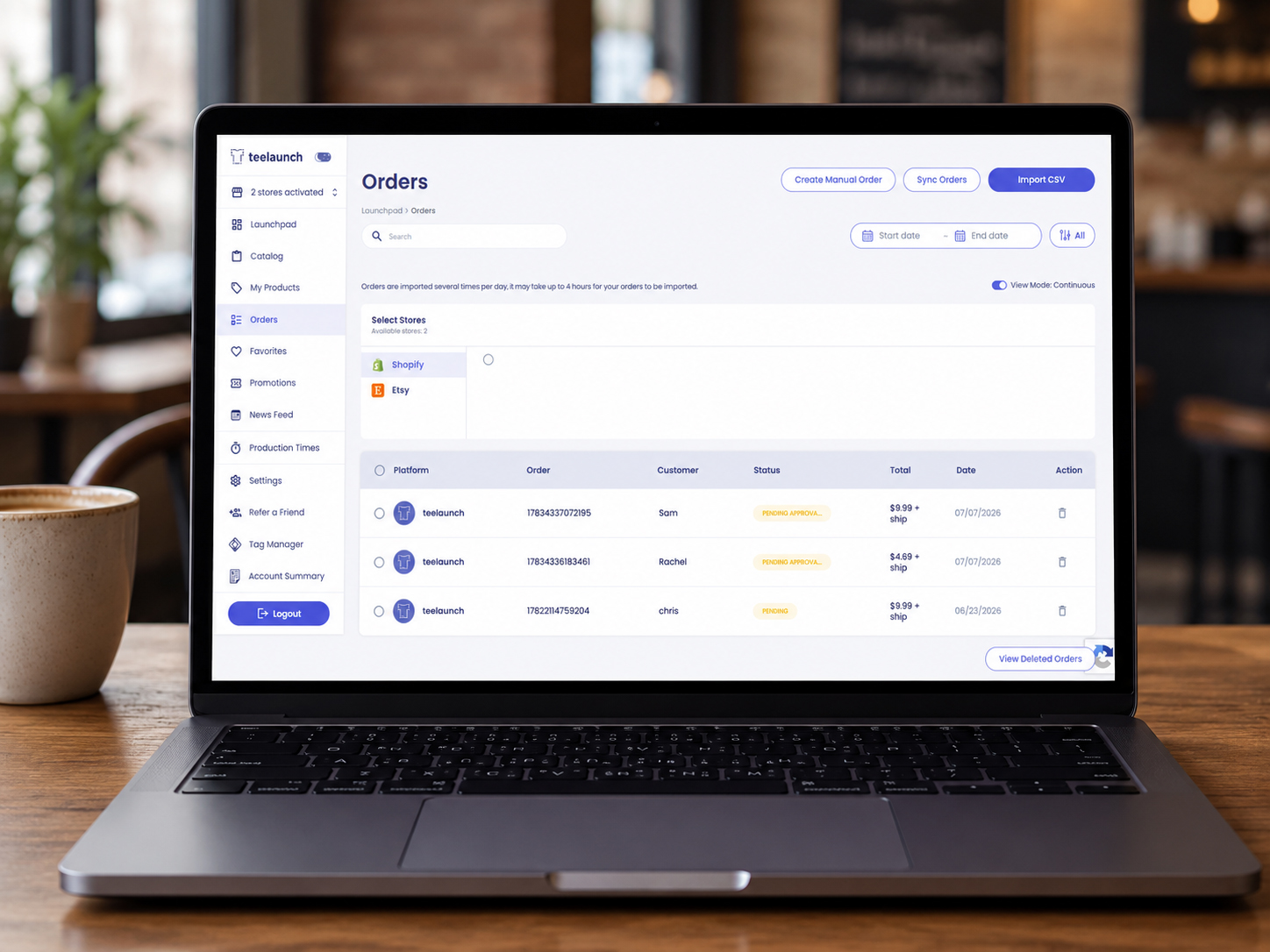 Introducing Launchpad: The New teelaunch dashboard For Print-on-demand Sellers 