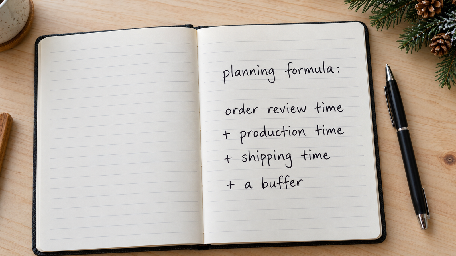 How To Set Realistic Print On Demand Christmas Deadlines How To Set Realistic Print On Demand Christmas Deadlines